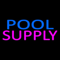 Blue Pool Pink Supply Enseigne Néon