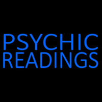 Blue Psychic Readings Enseigne Néon