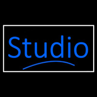Blue Studio Enseigne Néon