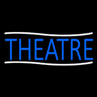 Blue Theatre Enseigne Néon