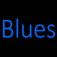 Blues Cursive 1 Enseigne Néon