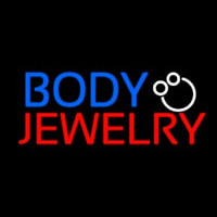 Body Jewelry Block Logo Enseigne Néon