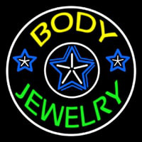 Body Jewelry Round Enseigne Néon
