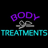 Body Treatments Enseigne Néon
