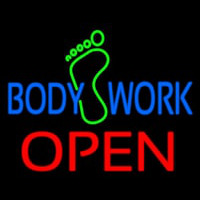 Body Work Open Enseigne Néon