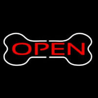 Bone Logo Open Enseigne Néon