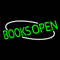 Books Open Enseigne Néon