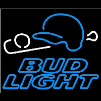 Bud Light Baseball Beer Sign Enseigne Néon