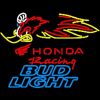Bud Light Honda Racing Woody Woodpecker Crf 250450 Beer Sign Enseigne Néon