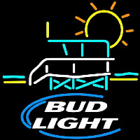 Bud Light Lifeguard Stand Beer Sign Enseigne Néon