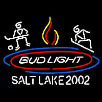 Bud Light Salt Lake 2002 Enseigne Néon