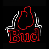 Budweiser Bud Boxing Gloves Beer Light Enseigne Néon