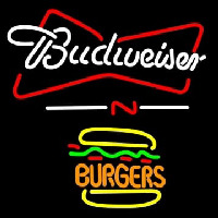 Budweiser Burgers Enseigne Néon