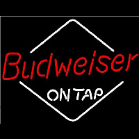 Budweiser Diamond On Tap Beer Sign Enseigne Néon
