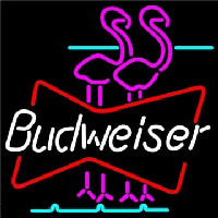 Budweiser Flamingo Enseigne Néon