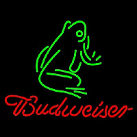 Budweiser Frog Enseigne Néon