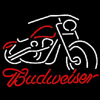 Budweiser Motorcycle Enseigne Néon