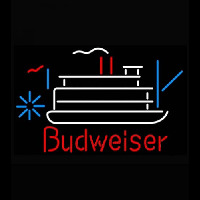 Budweiser Riverboat Beer Light Enseigne Néon