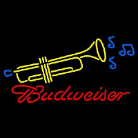 Budweiser Trumpet Enseigne Néon