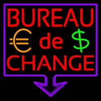 Bureau De Change Enseigne Néon