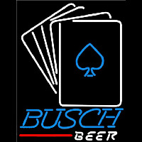 Busch Cards Beer Sign Enseigne Néon