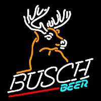 Busch Deer Beer Sign Enseigne Néon