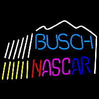 Busch Nascar mountain Beer Sign Enseigne Néon