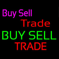Buy Sell Trade Enseigne Néon