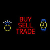 Buy Sell Trade Enseigne Néon