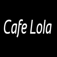 Cafe Lola Enseigne Néon