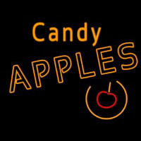 Candy Apples Apple Enseigne Néon