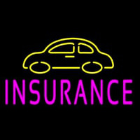 Car Insurance Enseigne Néon