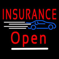 Car Insurance Open Enseigne Néon