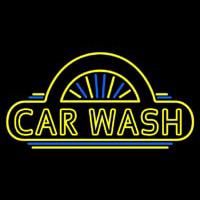 Car Wash Logo Enseigne Néon