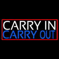 Carry In Carry Out Enseigne Néon