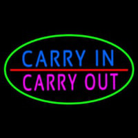 Carry In Carry Out Enseigne Néon