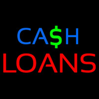 Cash Red Loans Enseigne Néon