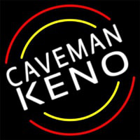 Caveman Keno Enseigne Néon