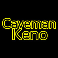 Caveman Keno Enseigne Néon