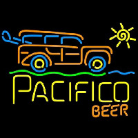 Cerveza Pacifico Sun Bus Enseigne Néon