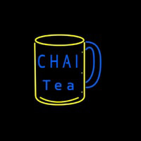 Chai Tea Mug Enseigne Néon