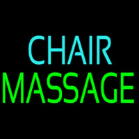 Chair Massage Enseigne Néon