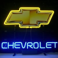 Chevrolet Magasin Entrée Enseigne Néon