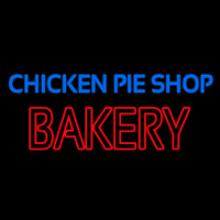 Chicken Pie Shop Bakery Enseigne Néon