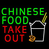 Chinese Food Take Out Enseigne Néon