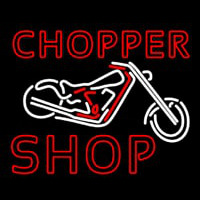 Chopper Shop Enseigne Néon