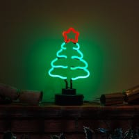 Christmas Tree Desktop Enseigne Néon