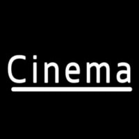 Cinema Cursive Enseigne Néon