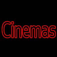 Cinemas Block Enseigne Néon