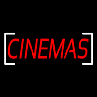 Cinemas Red Enseigne Néon